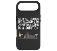 Funny Chemistry Wine Alcohol Themed Science Geek Humor Joke Case for iPhone Air