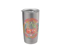 Funny Cherries Retro Groovy Summer Vibes Boho Sweetest Bites Stainless Steel Insulated Tumbler