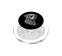 Funny Chesapeake Bay Retriever Dog with Sunglasses PopSockets PopGrip for MagSafe
