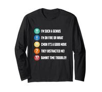 Funny Chess Annotation Symbols Long Sleeve T-Shirt