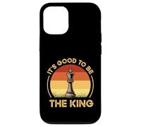 Funny Chess Characters Quote - It's Good To Be The King Case for iPhone 12/12 Pro