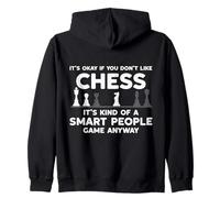 Funny Chess Player Humor Ok If You Don't Like Chess Zip Hoodie