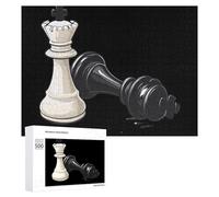 Funny Chess Player Puzzle for Adults Challenging Jigsaw Puzzles for Women Men