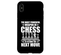 Funny Chess Powerful Weapon Next Move Present Board Games Case for iPhone XS Max
