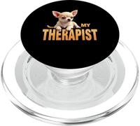 Funny Chi Chichi Puppy My Therapist Chihuahua Dog PopSockets PopGrip for MagSafe
