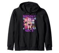 Funny Chibi Kpop Girl It’s My 5th Birthday Zip Hoodie