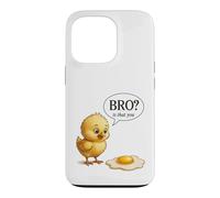Funny Chick Bro Is That You Fried Egg Humor Case for iPhone 13 Pro