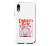 Funny Chicken Butt Cartoon Humor Case for iPhone XR