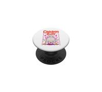 Funny Chicken Butt Cartoon Humor PopSockets Adhesive PopGrip