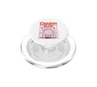 Funny Chicken Butt Cartoon Humor PopSockets PopGrip for MagSafe