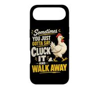Funny Chicken Cluck It Sarcasm Humor Case for iPhone Air