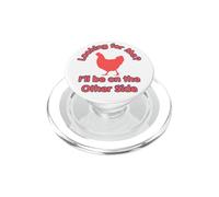 Funny Chicken Crossing Road Joke Other Side PopSockets PopGrip for MagSafe