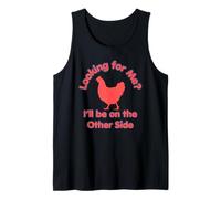 Funny Chicken Crossing Road Joke Other Side Tank Top