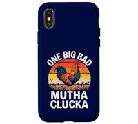 Funny Chicken Farmer Homestead Hen Eggs Self-Sufficiency Case for iPhone X/XS