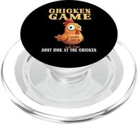 Funny Chicken Game Don't Look At The Chicken Meme PopSockets PopGrip for MagSafe