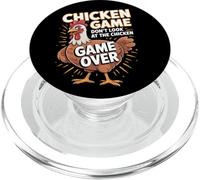 Funny Chicken Game Don't Look at the Chicken Silly Joke PopSockets PopGrip for MagSafe