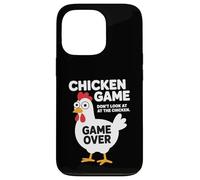 Funny Chicken Game Don't Look Game Over Humor Case for iPhone 13 Pro