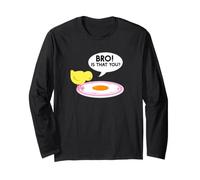 Funny Chicken is that You Bro Design Long Sleeve T-Shirt