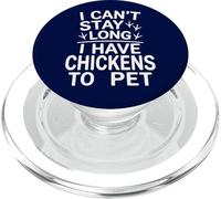 Funny Chicken Joke Sarcastic Snarky Humor Humour Dad PopSockets PopGrip for MagSafe