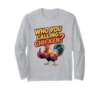 Funny Chicken Jokes Chickens Kids Long Sleeve T-Shirt