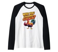Funny Chicken Jokes Chickens Kids Raglan Baseball Tee