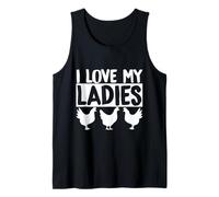 Funny Chicken Keeper Backyard Hen Lover Tank Top