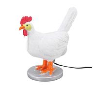 Funny Chicken Laying Egg Light, Lifelike Resin LED Hen Egg Lamp, Cute Kids Night Light for Bedroom Living Room, Decorative and Gift