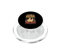 Funny Chicken Lover I Like Hens And Maybe Three People PopSockets PopGrip for MagSafe