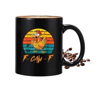 Funny Chicken Mug,350ml Ceramic Tumbler For Hot And Cold Drinks | Novelty Coffee Mug For The Morning,For Home Office School Apartment School Residence Pantry Study Room