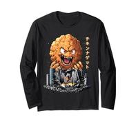 Funny Chicken Nugget Nugget Nug Kaiju Monster Japanese Long Sleeve T-Shirt