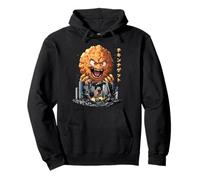 Funny Chicken Nugget Nugget Nug Kaiju Monster Japanese Pullover Hoodie