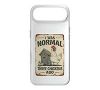Funny Chicken Owner I Was Normal Three Chickens Ago Case for iPhone Air