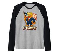 Funny Chicken Rooster Anti Politics Meme Humor Quote Raglan Baseball Tee