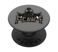 Funny Chicken Rooster Meme F Caw F Poultry Farm Farmer Gift PopSockets Adhesive PopGrip