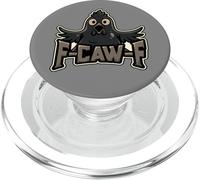 Funny Chicken Rooster Meme F Caw F Poultry Farm Farmer Gift PopSockets PopGrip for MagSafe