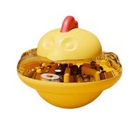 Funny Chicken Shape Cats Dog Food Dispenser Toy Interactive Slow Feeder Puzzle Ball Adjustable Dispensing Bowls Gift Home Decors Pet Accessories