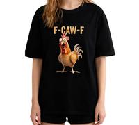 Funny Chicken Shirt Crew Neck Short Sleeve Casual Cloth | Mens T Shirts Casual for Boys Girls Campus Daily Wear Weekend Activities Work Workout Golf Running Fishing Summer
