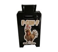 Funny Chicken Sign, Acrylic Rooster Sign | 65G Table Table Ornament, This Fun Desk Decor Adds Charm And Personality To Pe Farm