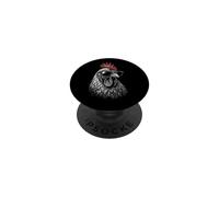 Funny Chicken Version Retro Rooster Sunglasses PopSockets Adhesive PopGrip