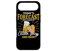Funny Chicken Wing And Beer Fan - Today Forecast Beer Wings Case for iPhone Air