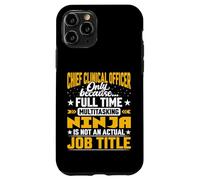 Funny Chief Clinical Officer Job Title Case for iPhone 11 Pro