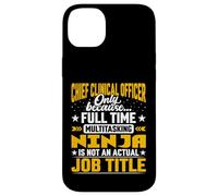 Funny Chief Clinical Officer Job Title Case for iPhone 14 Plus