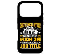 Funny Chief Clinical Officer Job Title Case for iPhone 17 Pro