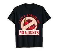 Funny Chili I Ain't Afraid Of No Ghosts Ghost Pepper T-Shirt