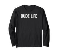 Funny Chill Dude Life Vibe Laid Back Cool Lifestyle Long Sleeve T-Shirt