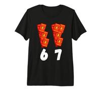 Funny Chinese New Year 6 7 Meme red envelopes Lunar NY Premium T-Shirt