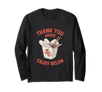Funny Chinese Takeout Thank You Enjoy Long Sleeve T-Shirt