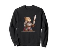 Funny chivalry Teddy Costume for Armor and Sword Sweatshirt