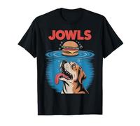 Funny Chocolate Lab Jowls, Labrador Retriever Dog T-Shirt