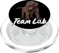 Funny Chocolate Lab Puppy Brown Lab Dog Lover PopSockets PopGrip for MagSafe